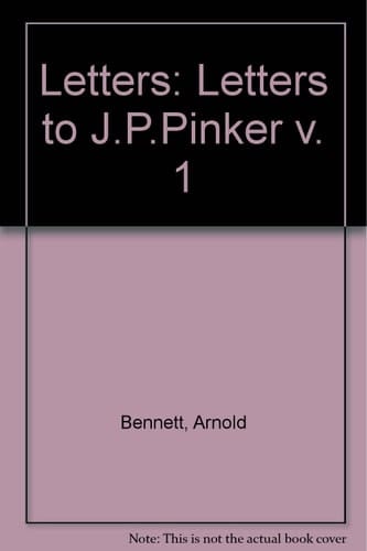Letters: Letters to J.P.Pinker v. 1