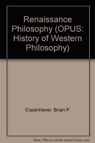 Renaissance Philosophy (A History of Western Philosophy, 3)