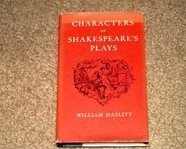 Characters of Shakespeare's Plays (World's Classics)
