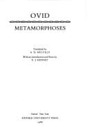Metamorphoses
