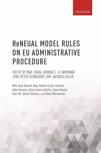 Reneual Model Rules On Eu Administrative Procedure