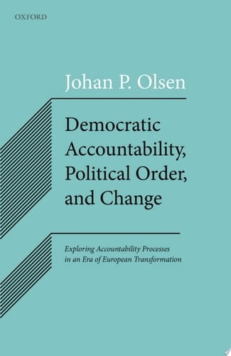 Democratic Accountability, Political Order, And Change