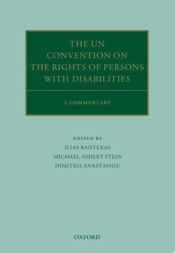 The Un Convention On The Rights Of Persons With Disabilities: A Commentary