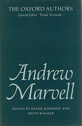 Andrew Marvell (The Oxford Authors)