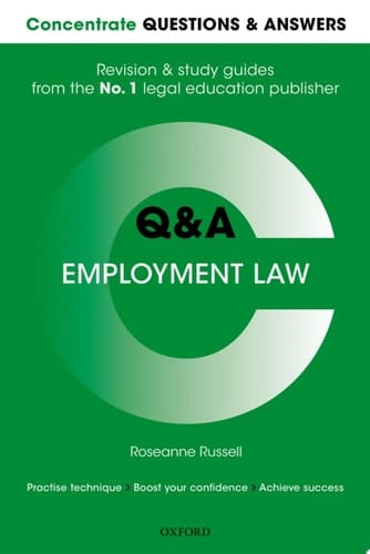 Concentrate Questions And Answers Employment Law