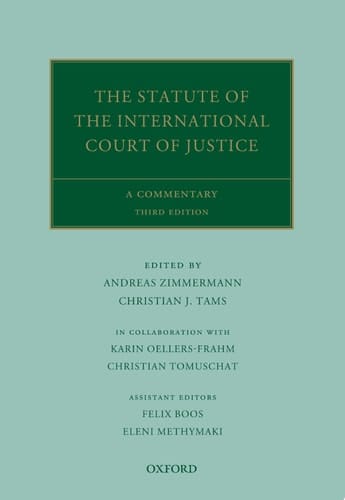 The Statute Of The International Court Of Justice