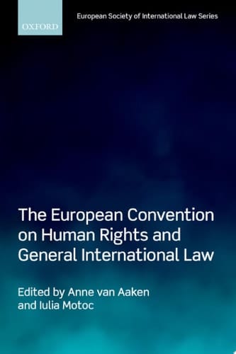 The European Convention On Human Rights And General International Law