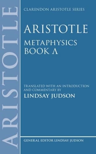 Aristotle, Metaphysics Lambda (Clarendon Aristotle Series)