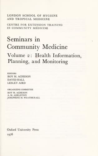 Seminars in community medicine