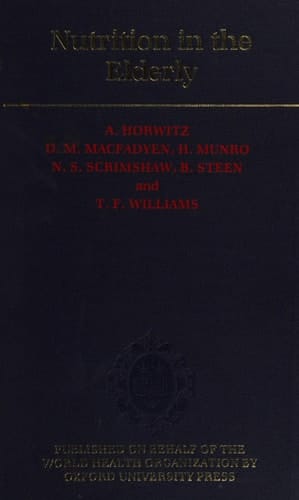 Nutrition in the Elderly