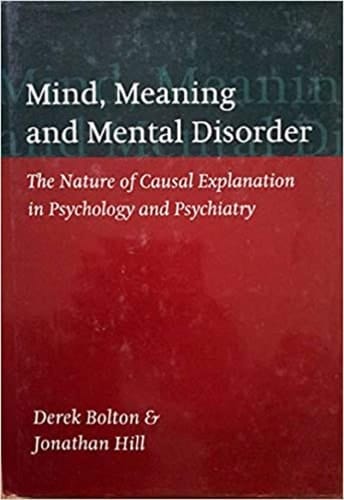 Mind, Meaning and Mental Disorder