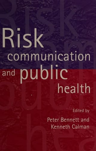 Risk Communication and Public Health (Oxford Medical Publications)