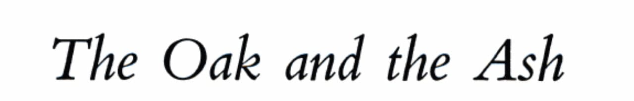 The Oak and the Ash (Archway Novels)