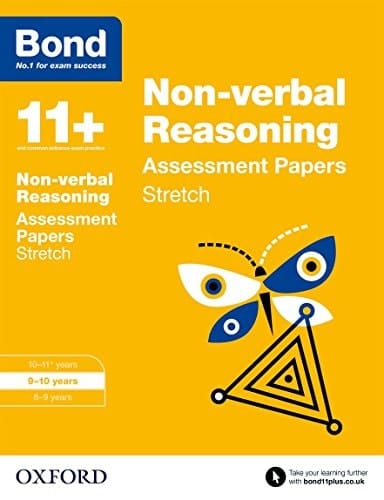 Bond 11+: Non-Verbal Reasoning: Stretch Papers