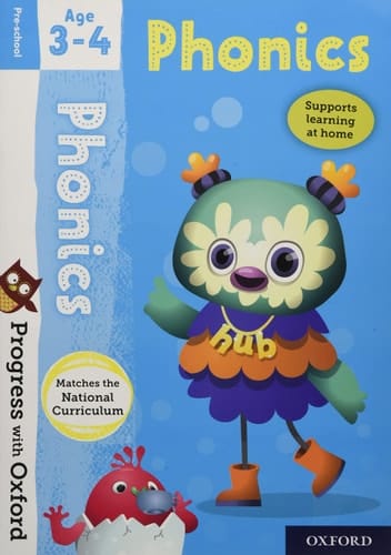 PWO: Phonics Age 3-4 Bk Sticker