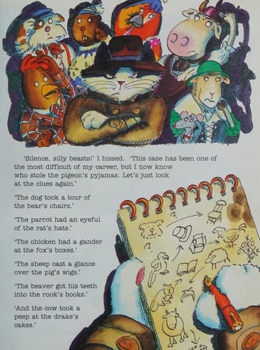 Pinkerton Inks and the Case of the Pigeon's Pyjamas