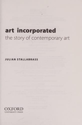 Art Incorporated: The Story of Contemporary Art