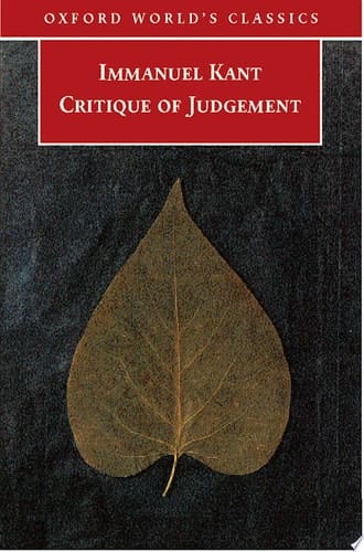 Critique of Judgement (Oxford World's Classics)