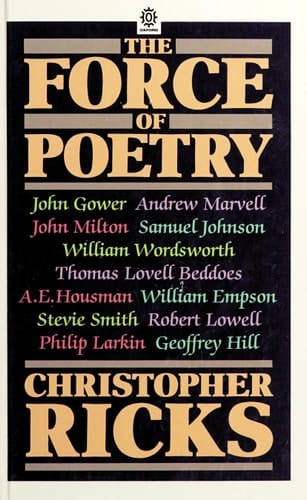 The Force of Poetry
