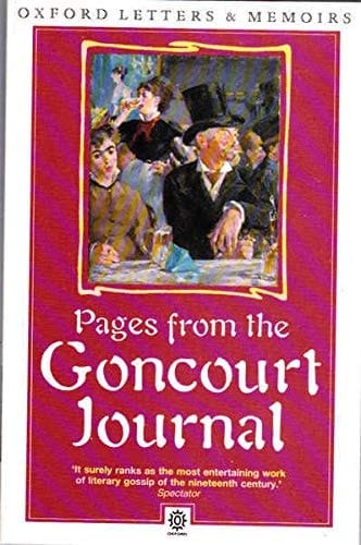 Pages from the Goncourt Journal (English and French Edition)