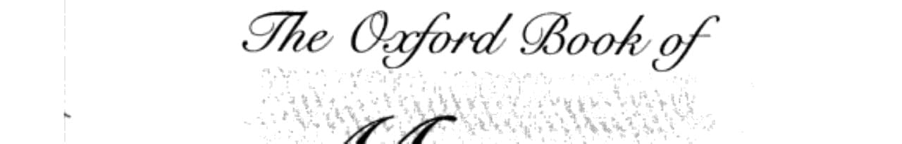 The Oxford Book of Money