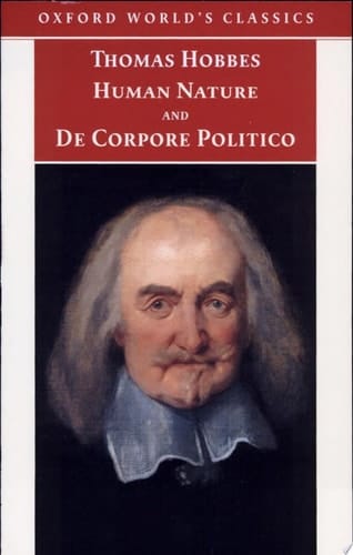 Human Nature and De Corpore Politico (Oxford World's Classics)