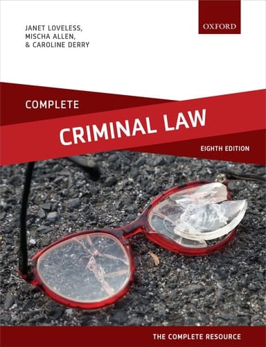 Complete Criminal Law: Text, Cases, and Materials (Complete)