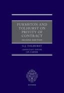 Furmston And Tolhurst On Privity Of Contract