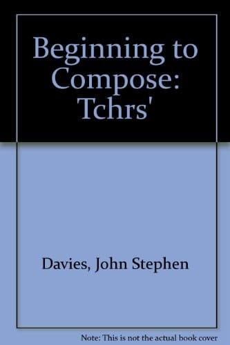 Beginning to Compose: Teacher's Book