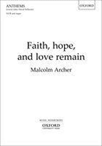 Faith, hope, and love remain