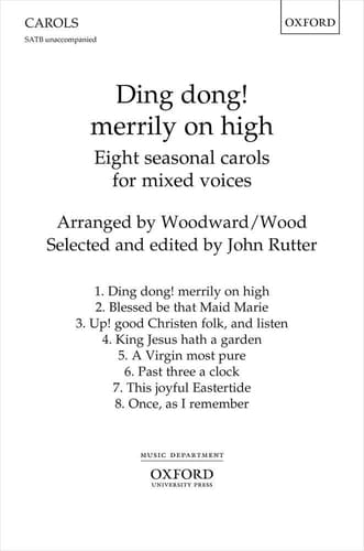 Ding dong! Merrily on high: Eight seasonal carols for mixed choir