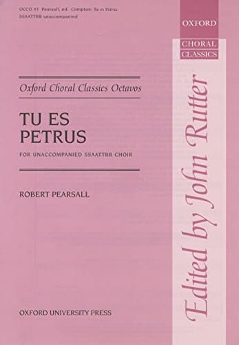 Tu es Petrus (Oxford Choral Classics Octavos, OCCO43)