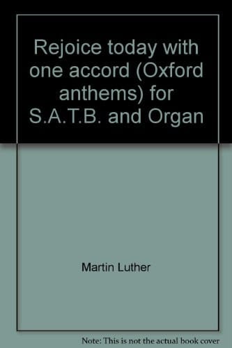 Rejoice today with one accord (Oxford anthems)