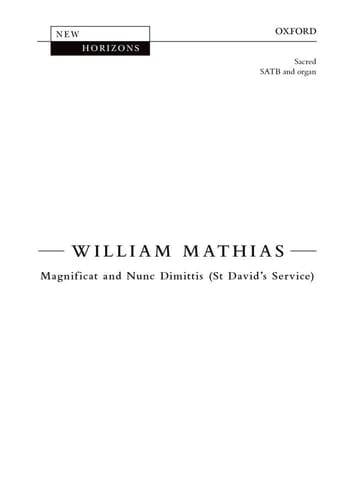 Magnificat and Nunc Dimittis (St David's Service)