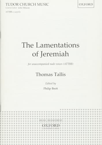 Tallis, T: Lamentations of Jeremiah