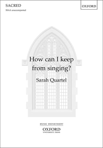 How can I keep from singing?