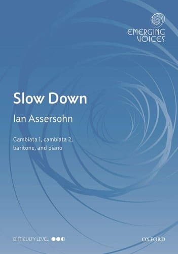 Slow Down (Emerging Voices)