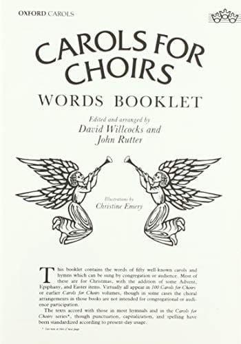 Carols for Choirs words booklet