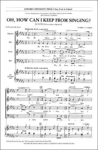 Oh, how can I keep from singing?