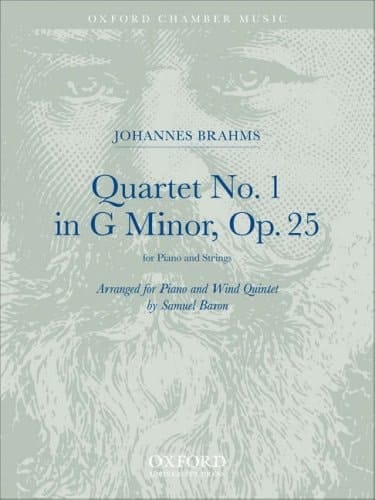 Piano Quartet No. 1 in G minor arranged for piano and wind quintet