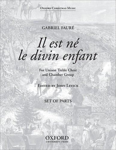 Il est ne le divin enfant: Set of parts (2 cello parts, 1 of all others, organ uses FS)