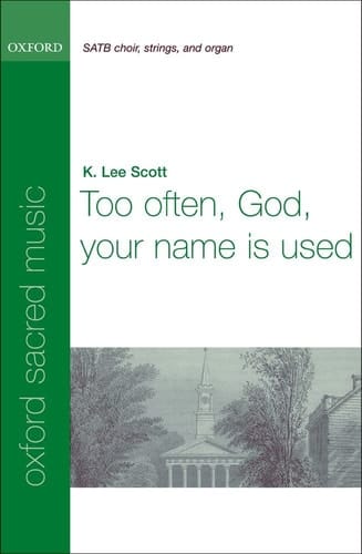 Too often, God, your name is used