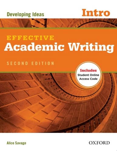 Effective Academic Writing 2nd Edition: Student Book Intro