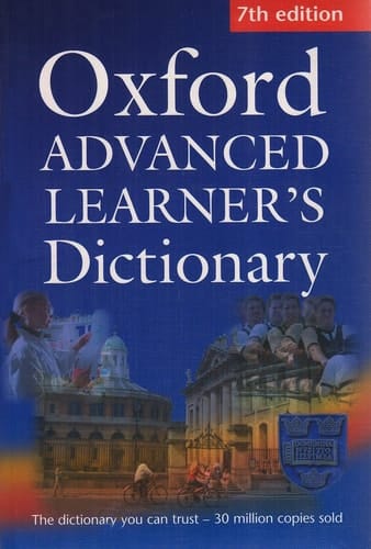 Oxford Advanced Learner's Dictionary