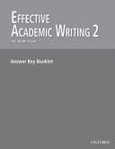 Effective Academic Writing