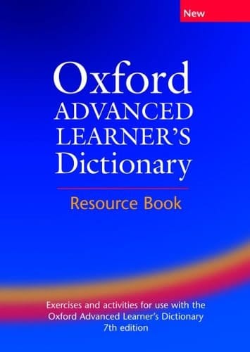 Oxford Advanced Learner's Dictionary Resource Book