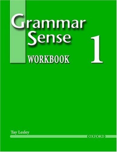 Grammar Sense 1: Workbook