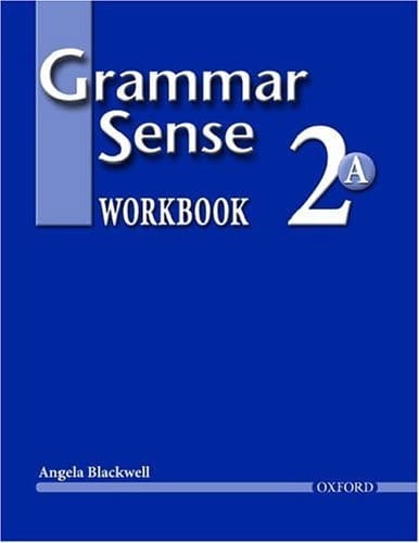 Grammar Sense 2: Workbook 2 Volume A