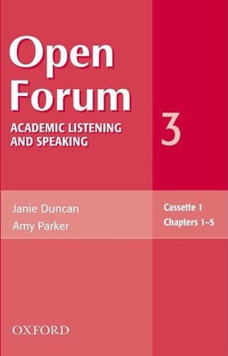 Open Forum 3 Cassettes (Open Forum Series)