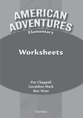 American Adventures Elementary: Worksheets